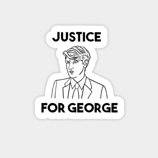 Justice For George Sticker